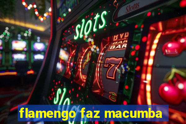 flamengo faz macumba